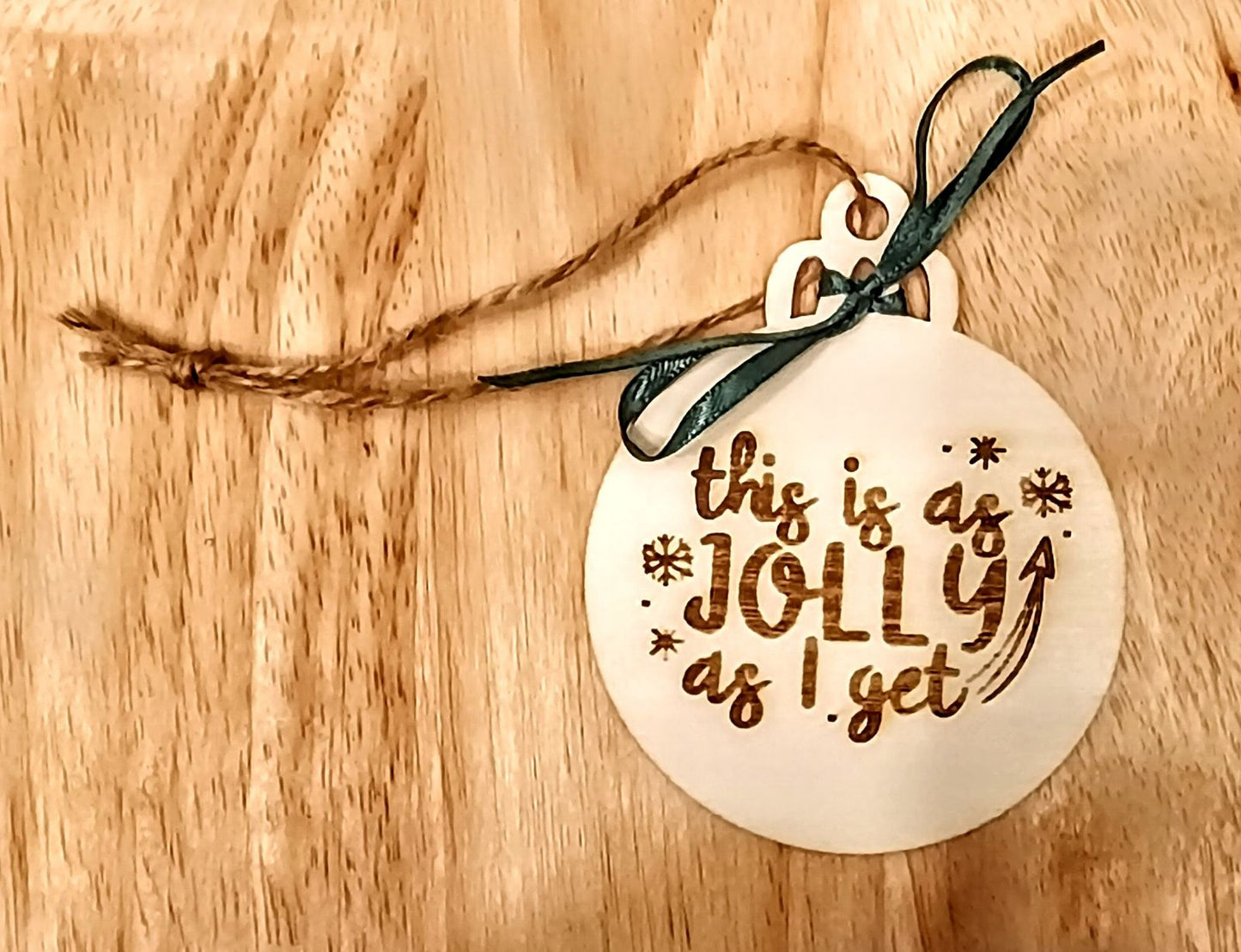 Jolly Ornament