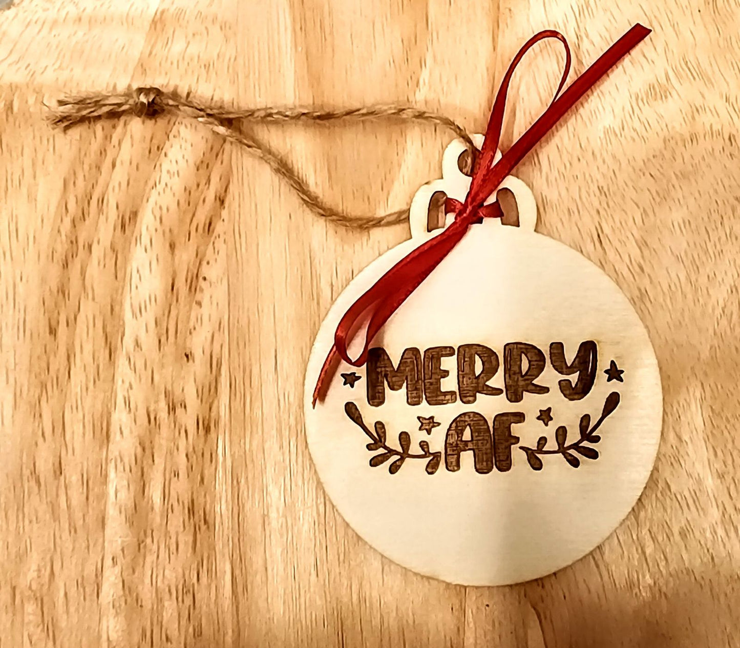 Merry Ornament