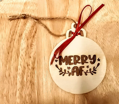 Merry Ornament