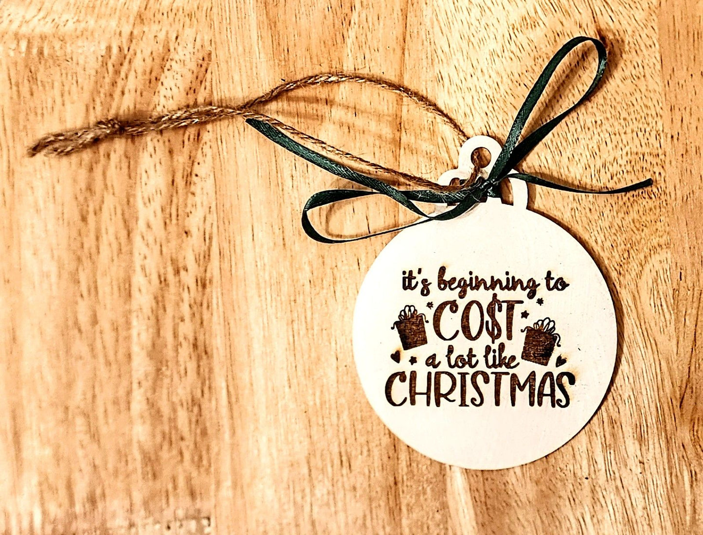 Christmas Cost Ornament