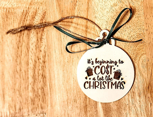 Christmas Cost Ornament