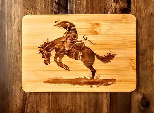 Cowboy Cutting Board